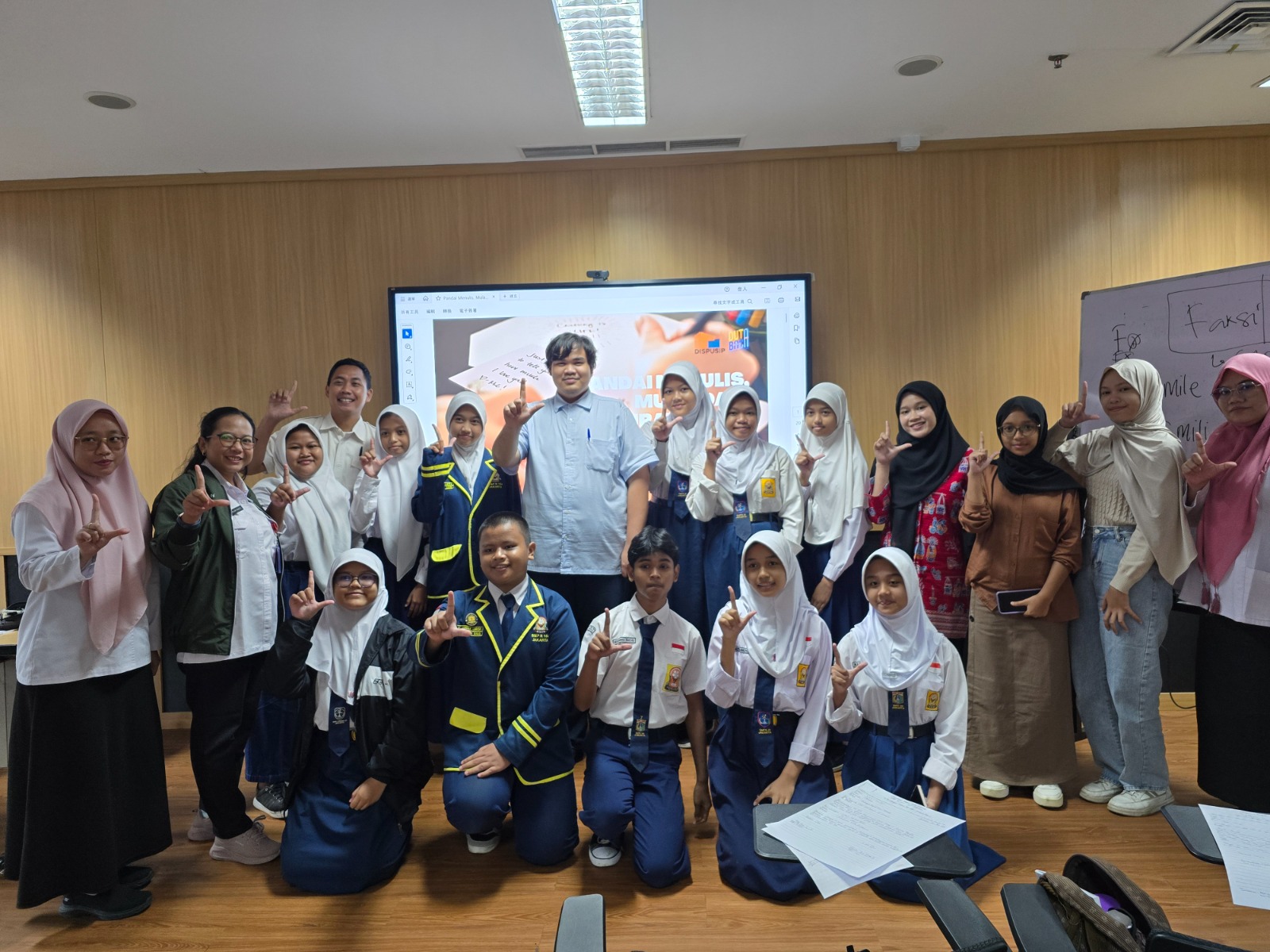 Light Up With Duta Baca Jakarta